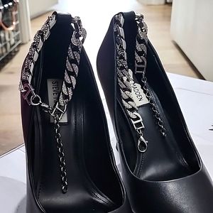 Steve Madden Shoes |  Ankle Silver Strap  Heel Pointed Toe Women